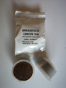 Capsula breakfast lemon tea